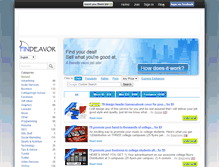 Tablet Screenshot of findeavor.com